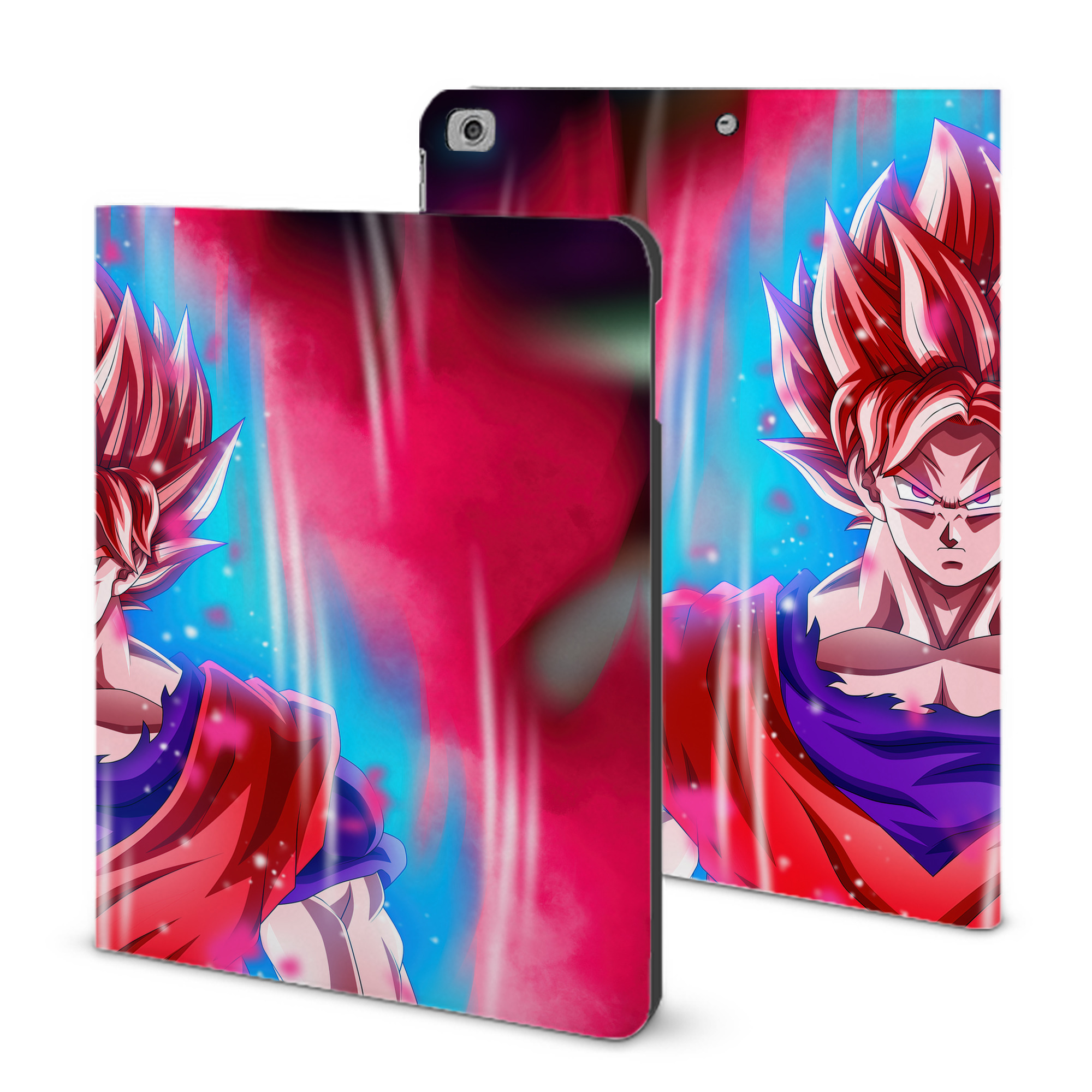 （画像用） ドラゴンボール DRAGON BALL IPad ケース ブック型 PUレザー TPU 耐衝撃 軽量 薄型 ペン収納なし 全面保護 IPad 各モデル対応